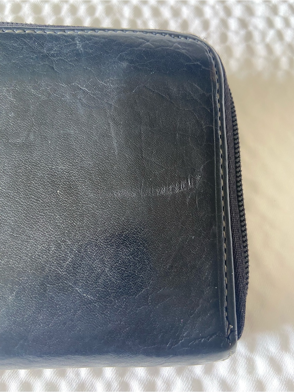 Cuoieria Fiorentina Black Genuine Leather Accessories Wallet - Picture 8 of 11